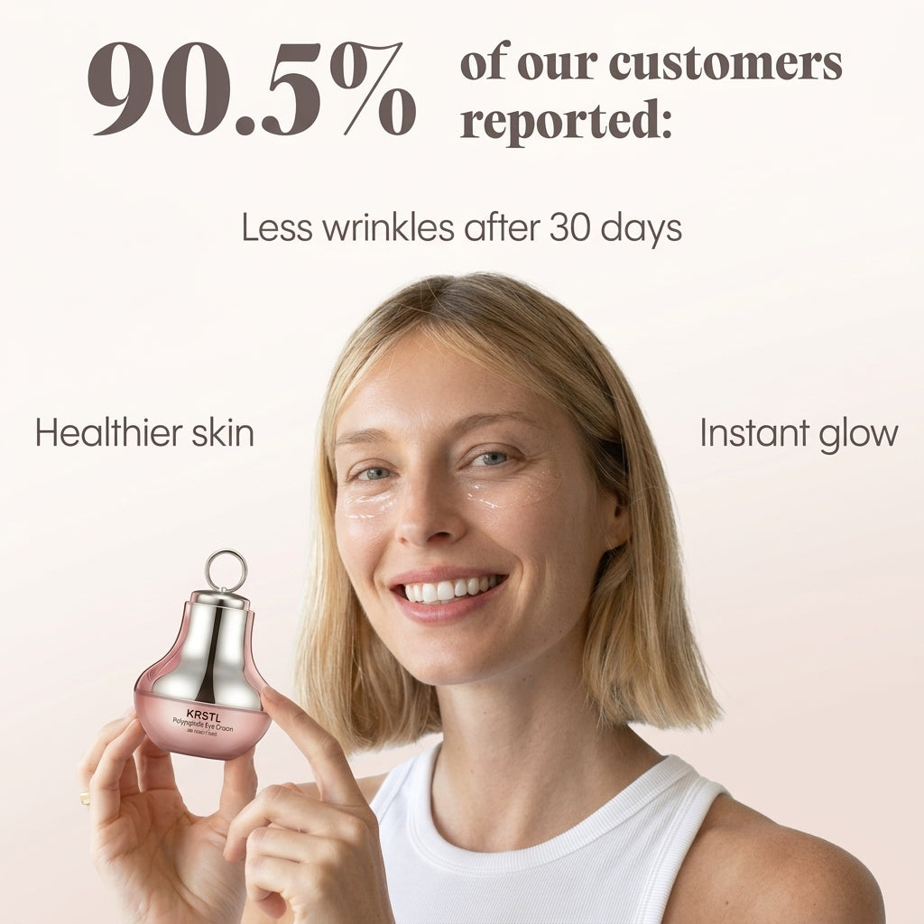 KRSTL.™ Red Light Eye Cream — 3-in-1 Under Eye Treatment