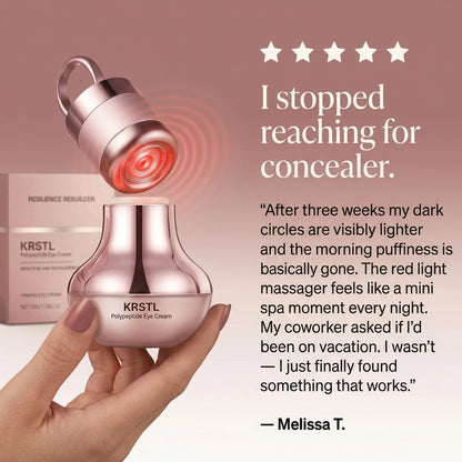 KRSTL.™ Red Light Eye Cream — 3-in-1 Under Eye Treatment