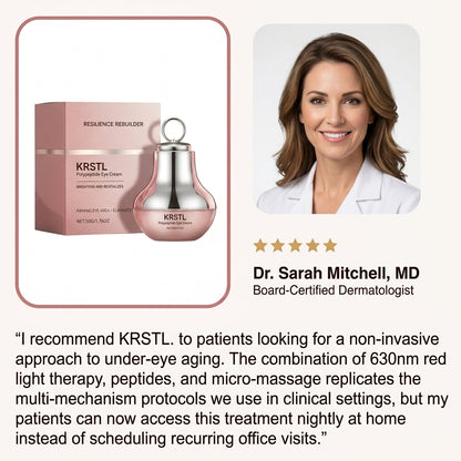 KRSTL.™ Red Light Eye Cream — 3-in-1 Under Eye Treatment